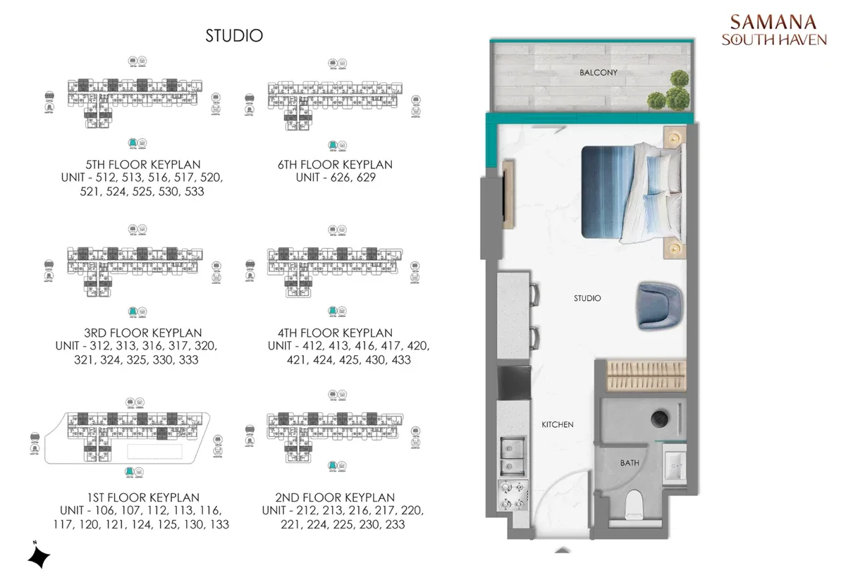 Studio plan