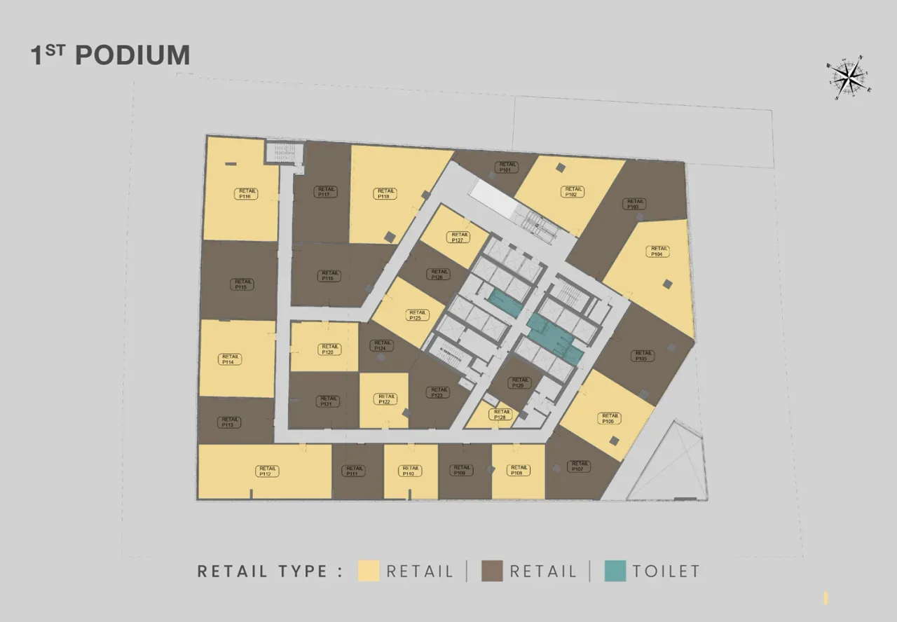 Retail Podium - A plan